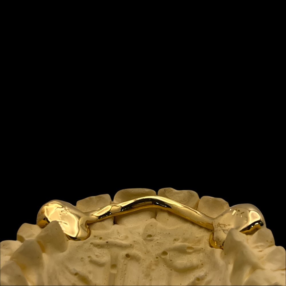 2 Iced Out Vvs Moissanite Diamond Grillz
