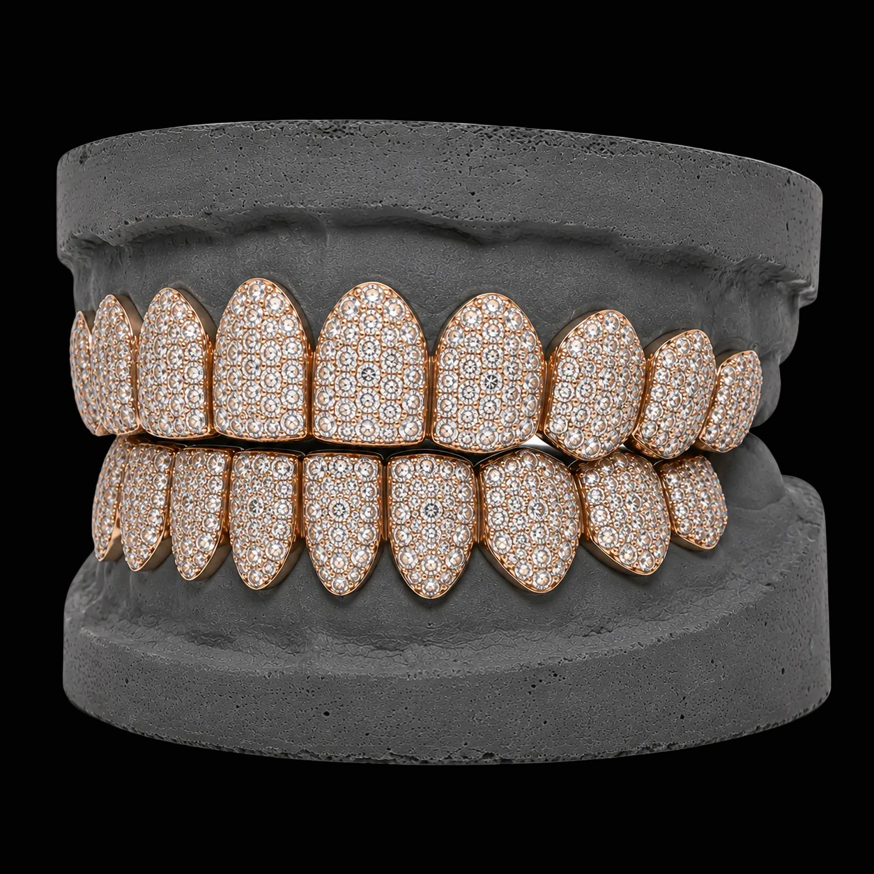 VVS Moissanite Snow Diamond Grillz