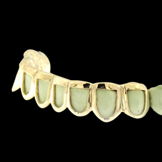 8 Solid Open Face Grillz.