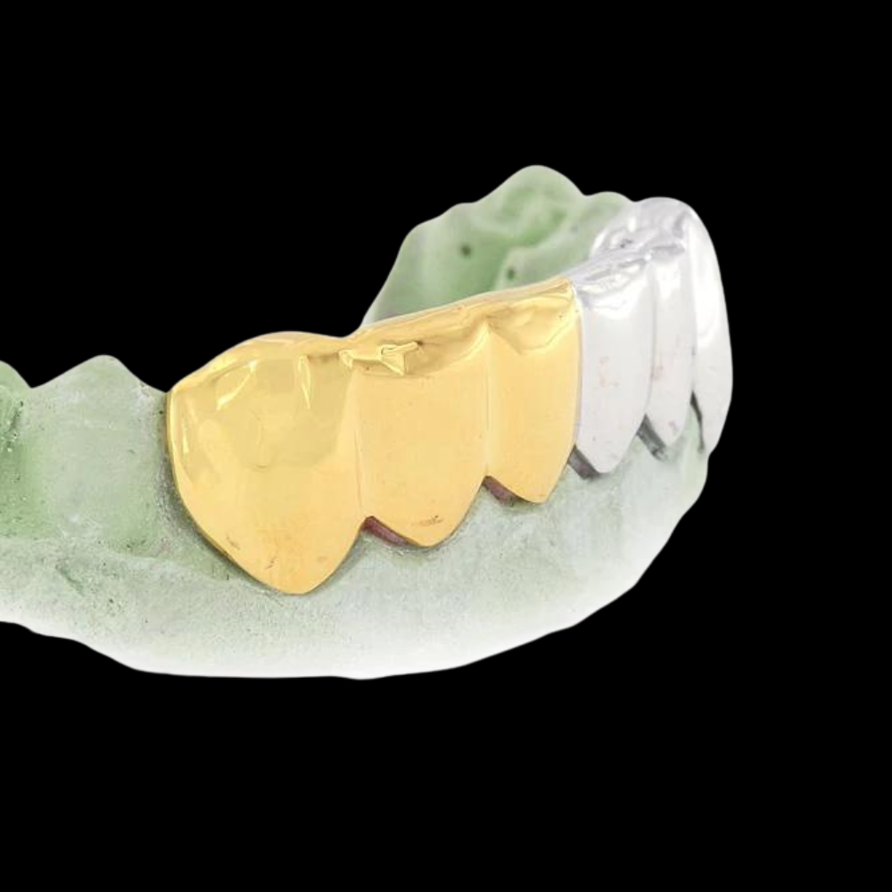6 Teeth High Polish Solid Grillz.