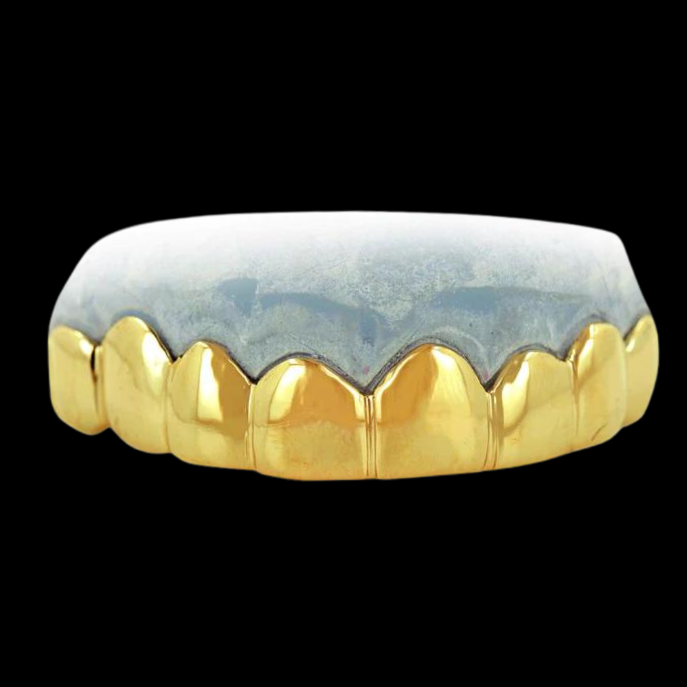 8 Piece Solid Gold Grillz.