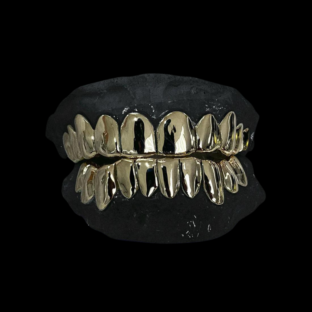CUSTOM GRILLZ SOLID GOLD GRILLZ.