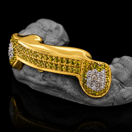 3 Hand Prong Set Diamond Grillz