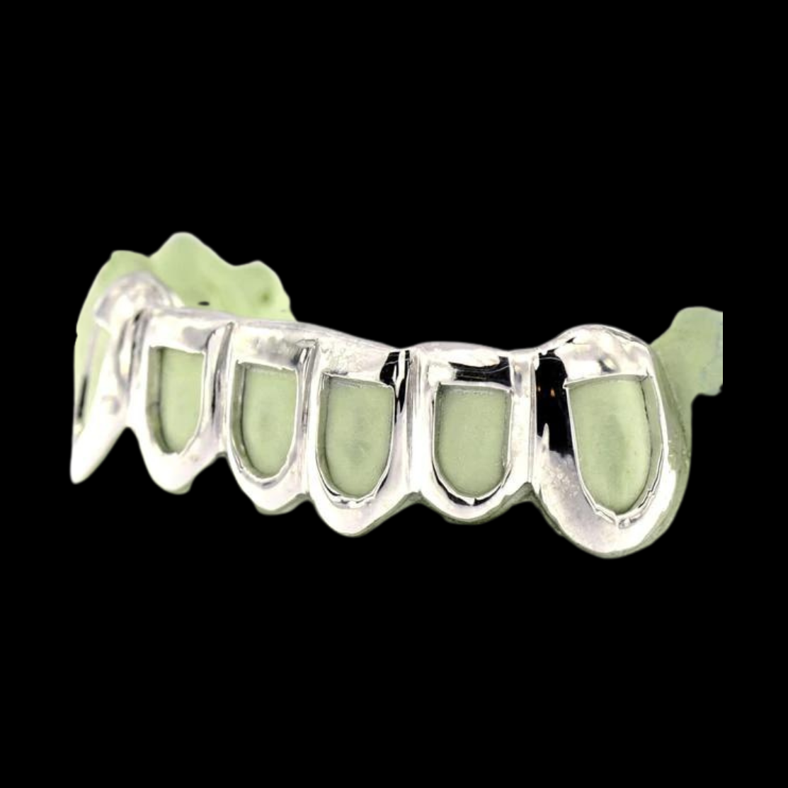 6 Piece Open Face Grillz