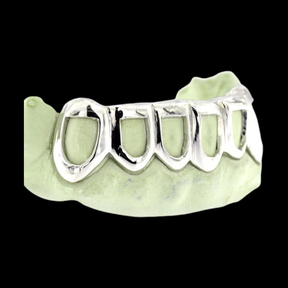 6 Piece Open Face Grillz