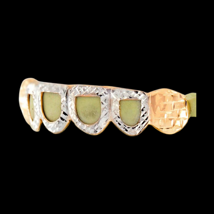 6 Piece Open Face and Solid Grillz.