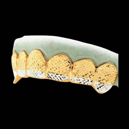6 Teeth Diamond Cut Grillz.