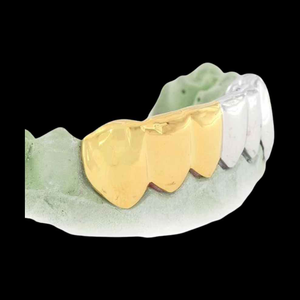 6 Teeth High Polish Solid Grillz.
