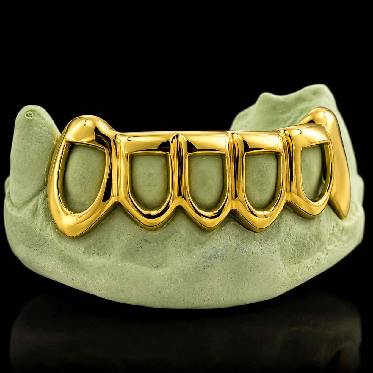 6 Piece Open Face Grillz