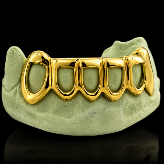 6 Piece Open Face Grillz