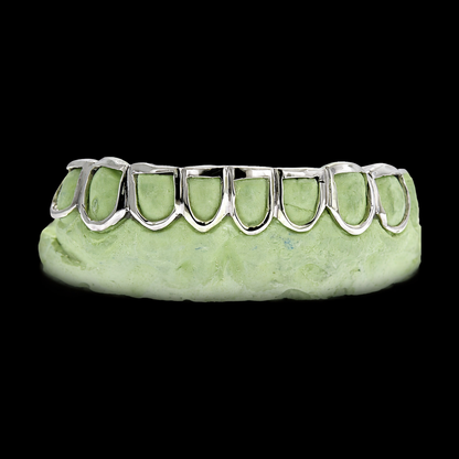 8 Piece Open Face Grillz