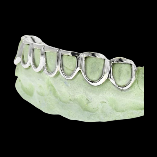 8 Piece Open Face Grillz