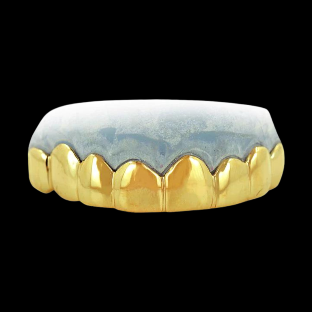 8 Piece Solid Gold Grillz.