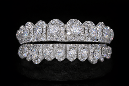 VVS Moissanite Diamond Grillz Pointer Stone Center