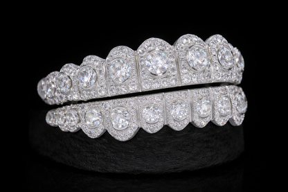 VVS Moissanite Diamond Grillz Pointer Stone Center