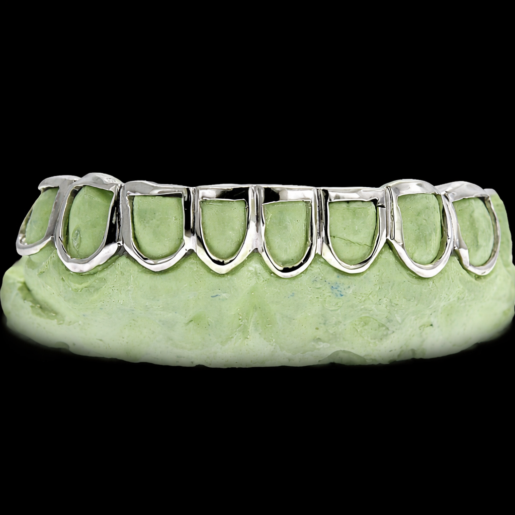 8 Piece Open Face Grillz