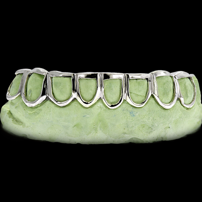 8 Piece Open Face Grillz