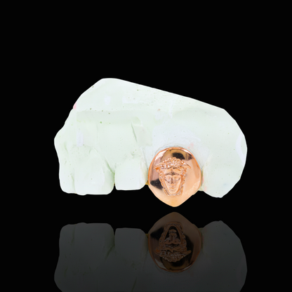 Custom 2 Teeth With 3d Versace Gold Grillz