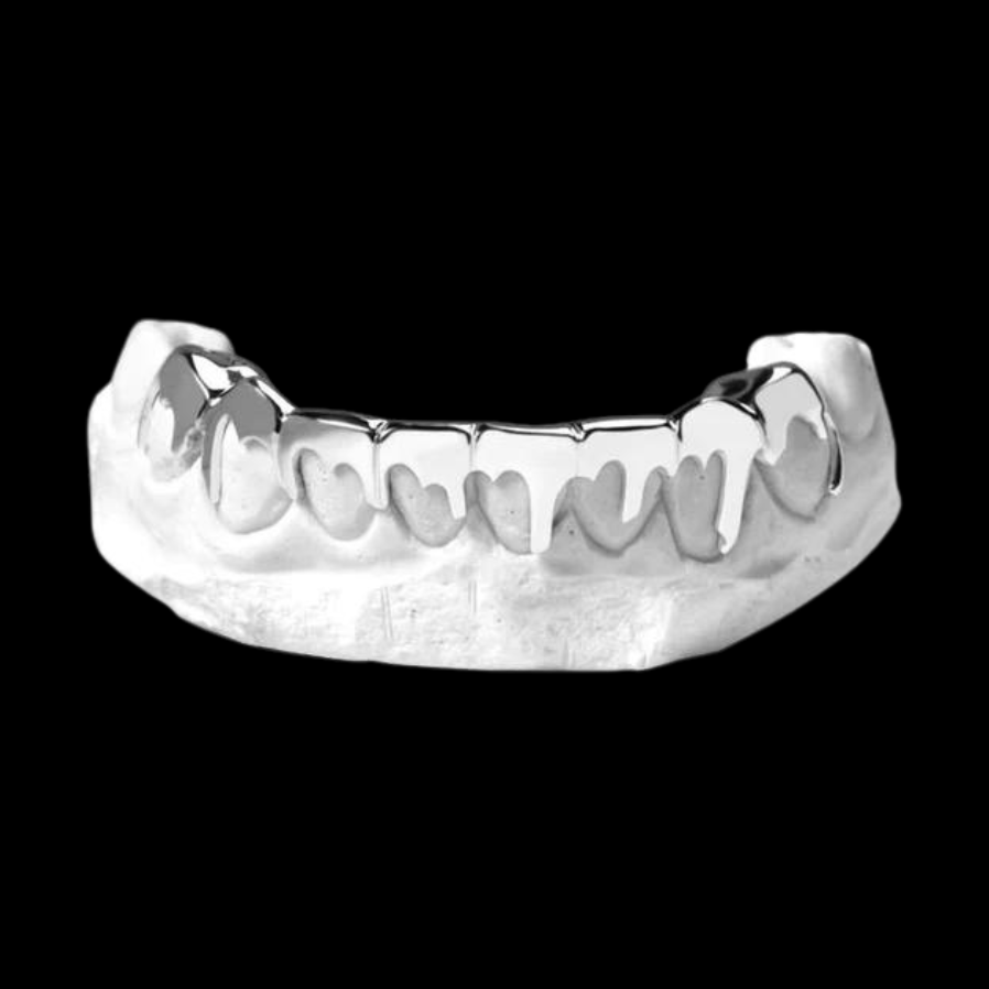 Custom Extra Sharp Drip Gold Grillz
