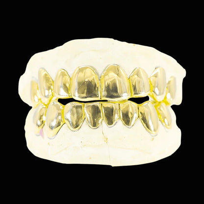 Custom Solid Gold Grillz