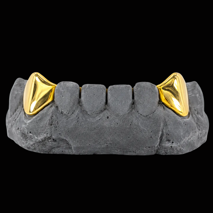 Custom Killmonger Gold Grillz Black Panther Inspired Design