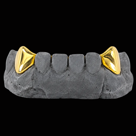 Custom Killmonger Gold Grillz Black Panther Inspired Design