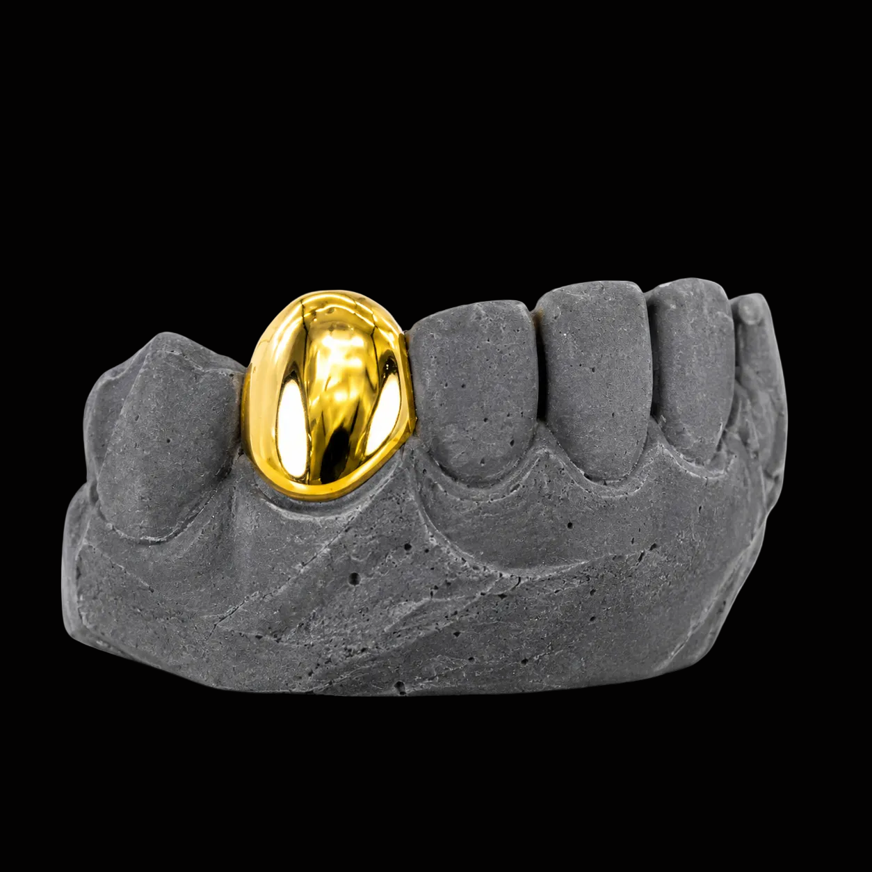 Custom Killmonger Gold Grillz Black Panther Inspired Design
