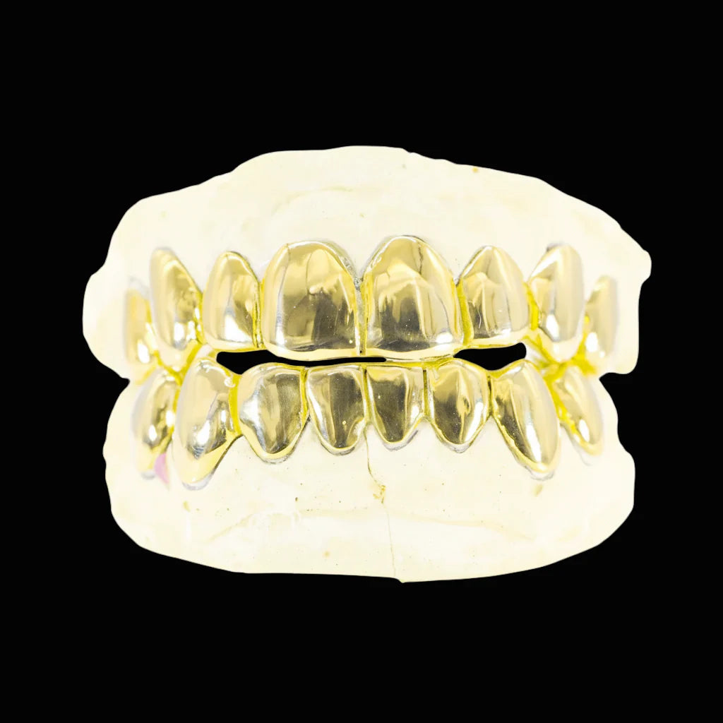 Custom Solid Gold Grillz