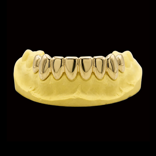 Metal Mouth 8 Piece Gold Teeth