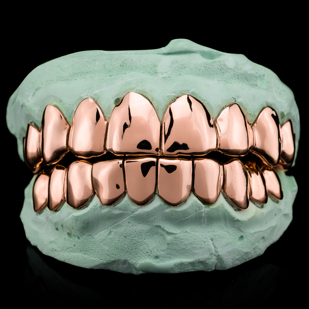 Solid .925 Sterling Silver Deep Cut Grillz