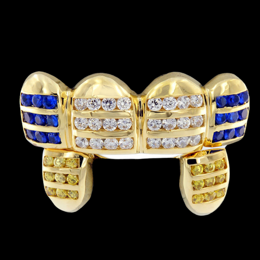 3 Row Channel Set Grillz