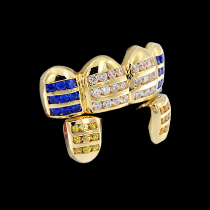 3 Row Channel Set Grillz