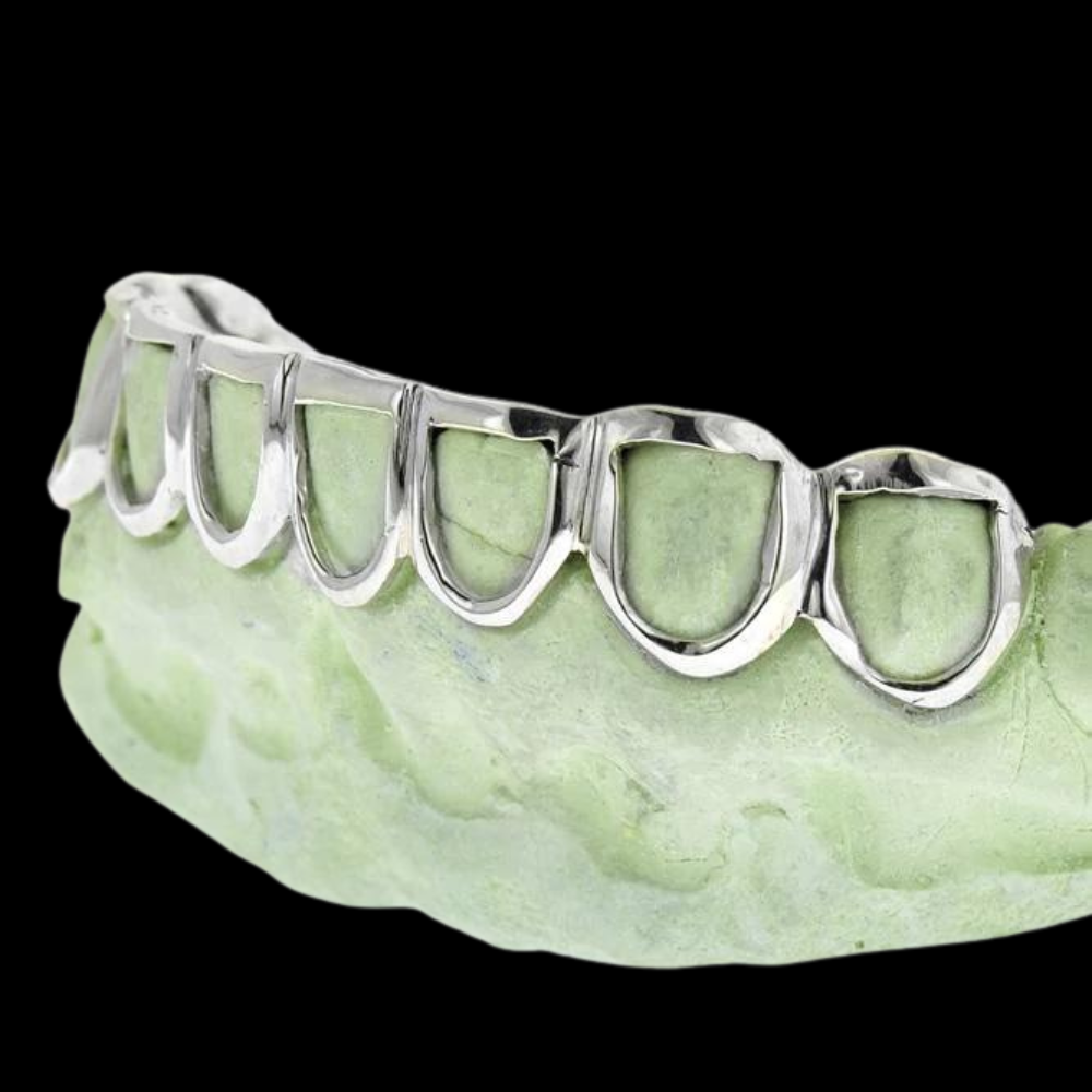 8 Piece Open Face Grillz