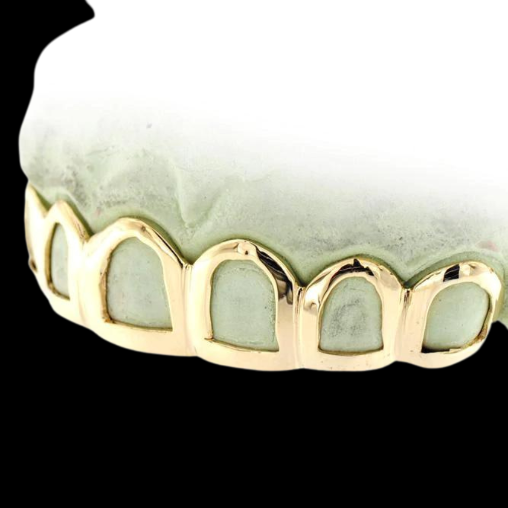 6 Piece Open Face Grillz