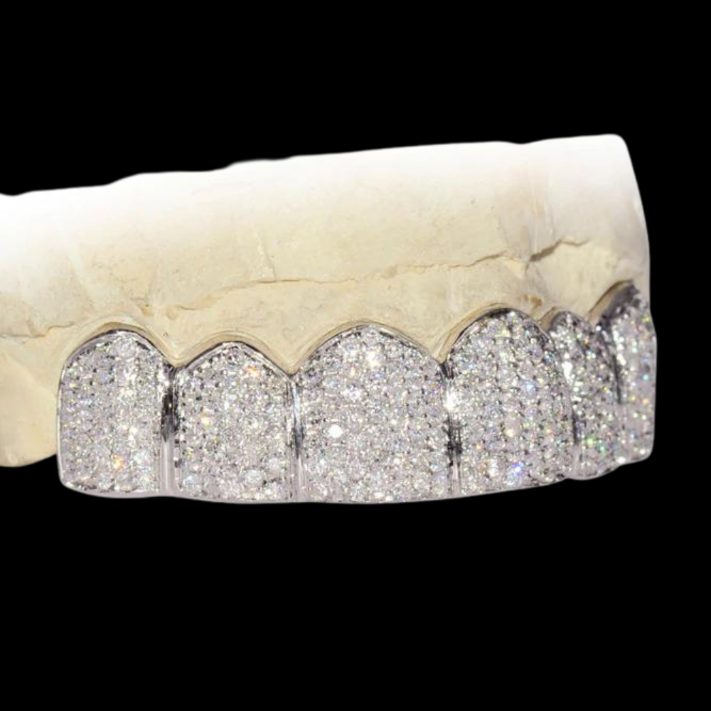 Micro Diamond Prong Set Grillz