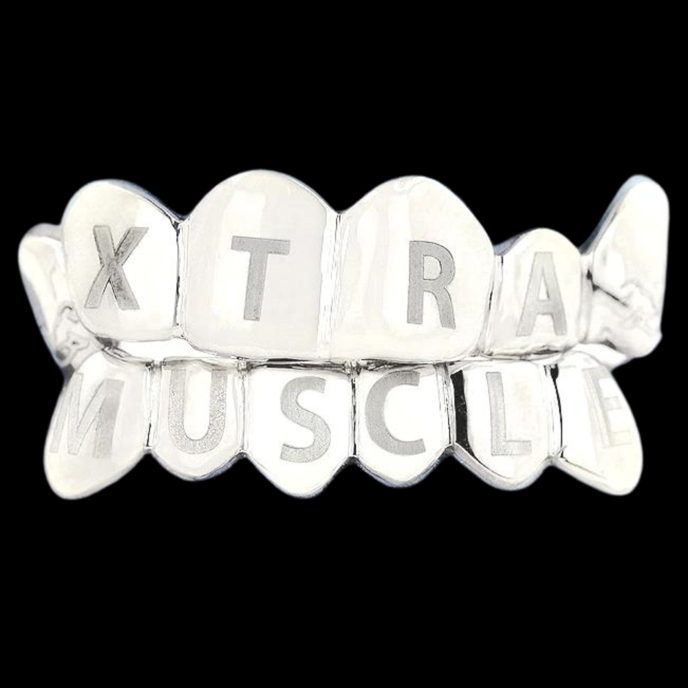 10 Engraved Teeth.