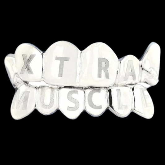 10 Engraved Teeth.