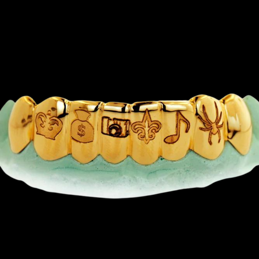 1 Engraved Teeth.