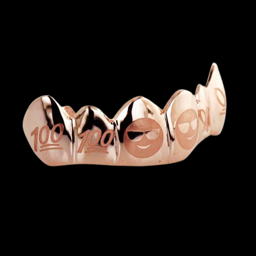 6 Engraved Teeth