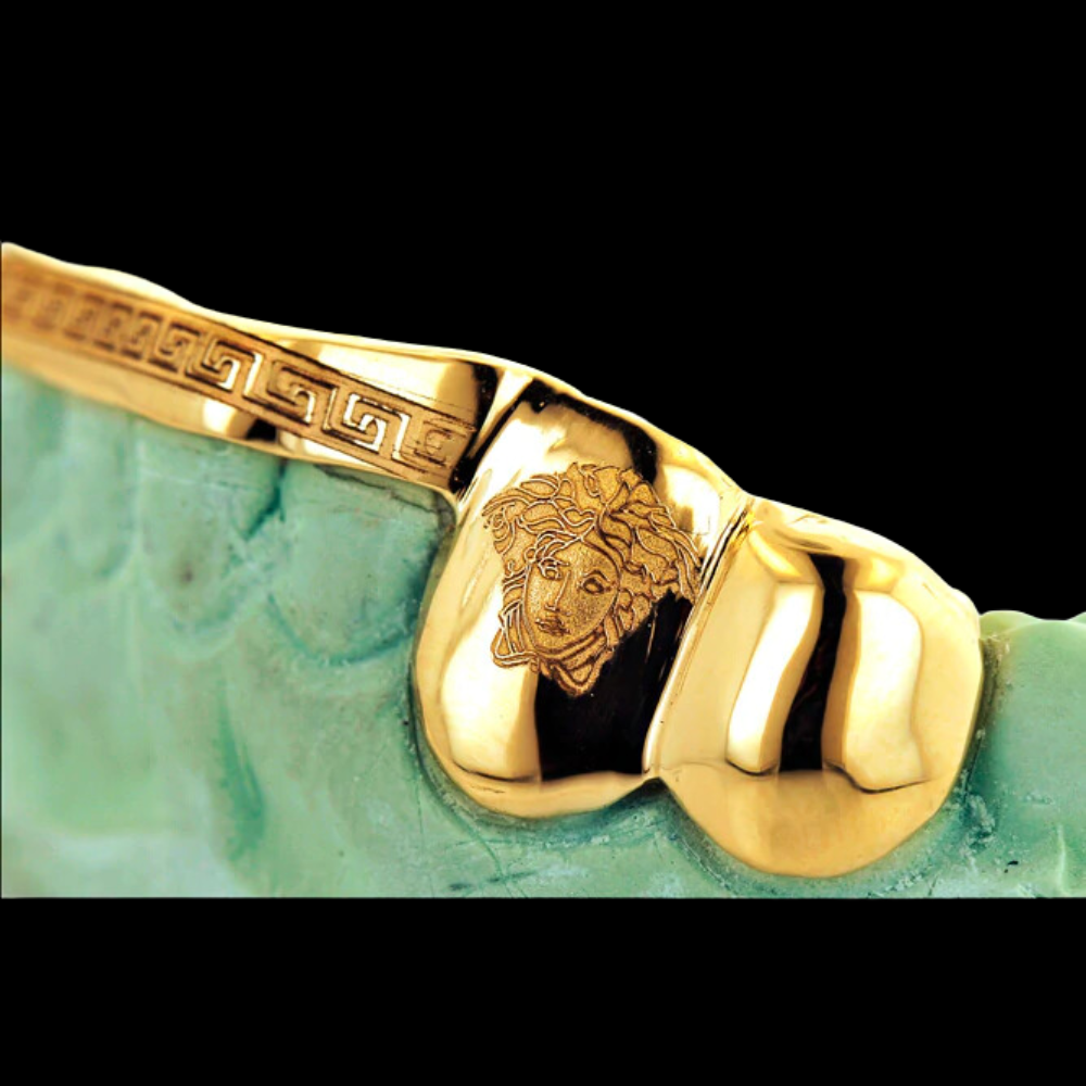 Custom Logo Engraved Grillz