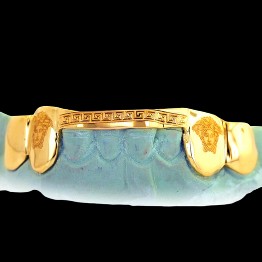 Custom Logo Engraved Grillz