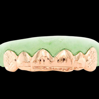 Engraved Teeth Grillz