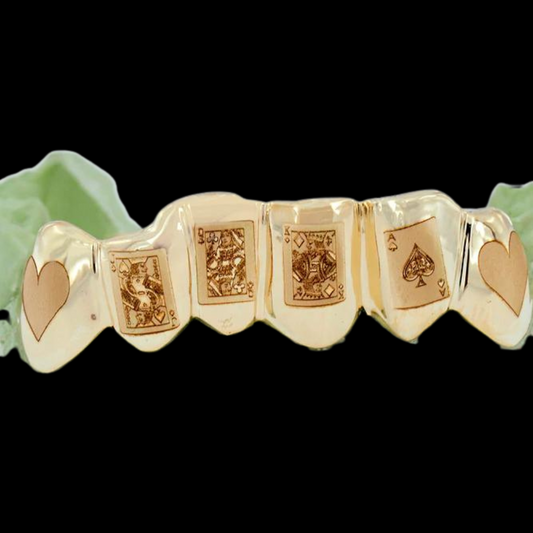 Piece Engraved Grillz