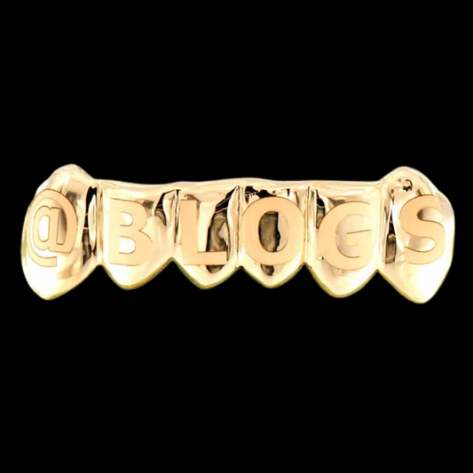 6 Custom Engraved Teeth.