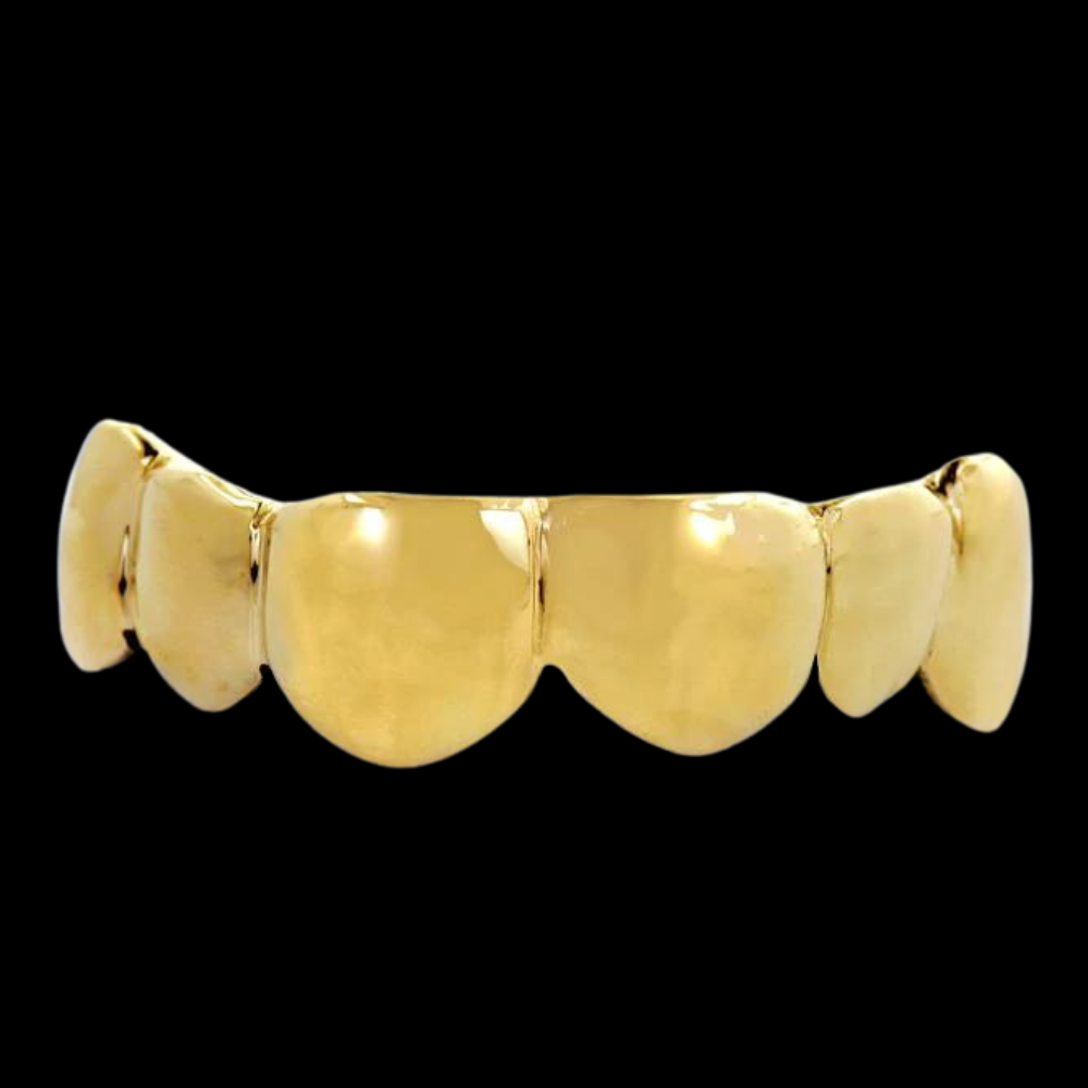 6 Piece " Built-up" Gold Grillz