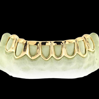  8 Solid Open Face Grillz.