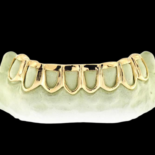  8 Solid Open Face Grillz