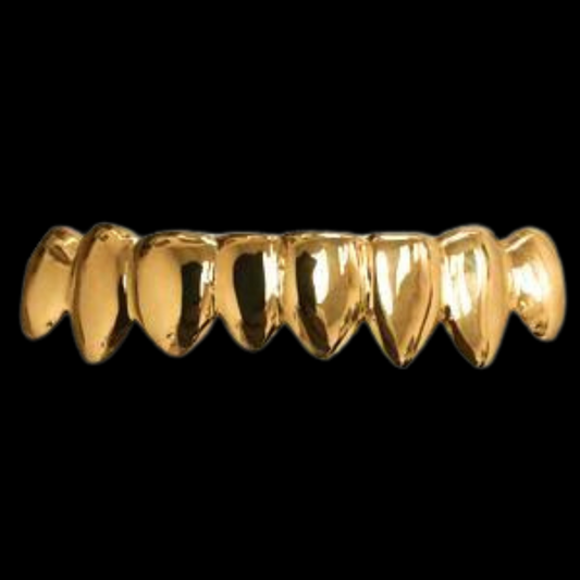 Metal Mouth 8 Piece Gold Teeth