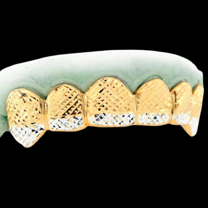 6 Teeth Diamond Cut Grillz.