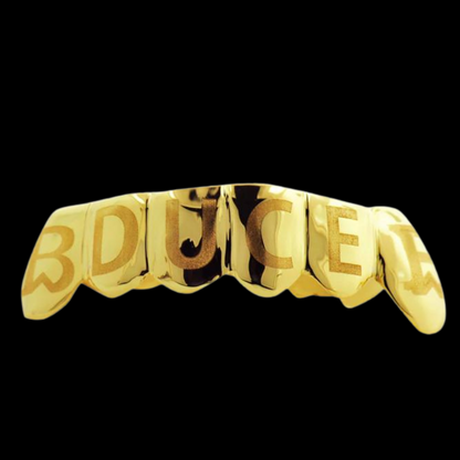 6 Engraved Teeth.